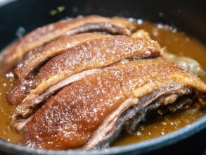 Anyone can make Faith's Duck Breast with a delicious pan sauce.