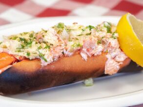 Faith's favorite summer dish is a cold lobster salad roll!